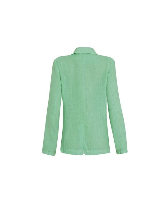 BLAZER MADRE REINA LINHO PISTACHE