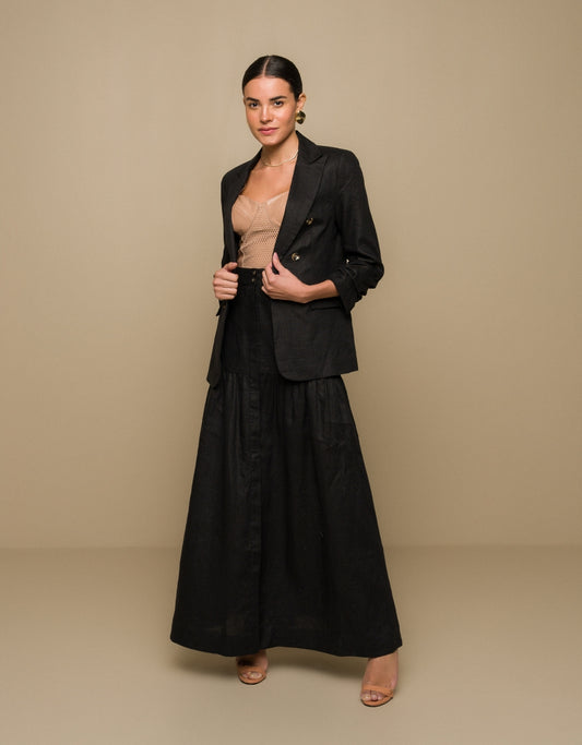 BLAZER MARIAH MADRE REINA LINHO PRETO