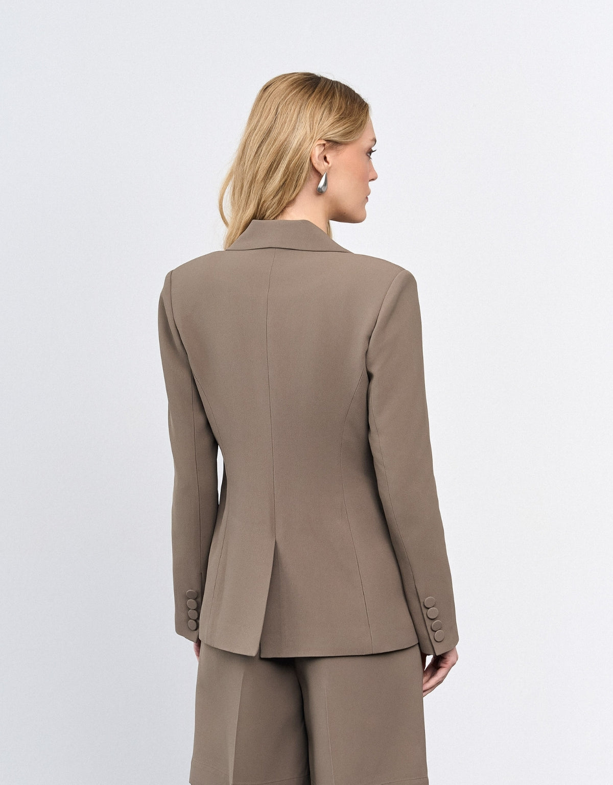 BLAZER MARIANA MADRE REINA ALFAIATARIA GREIGE