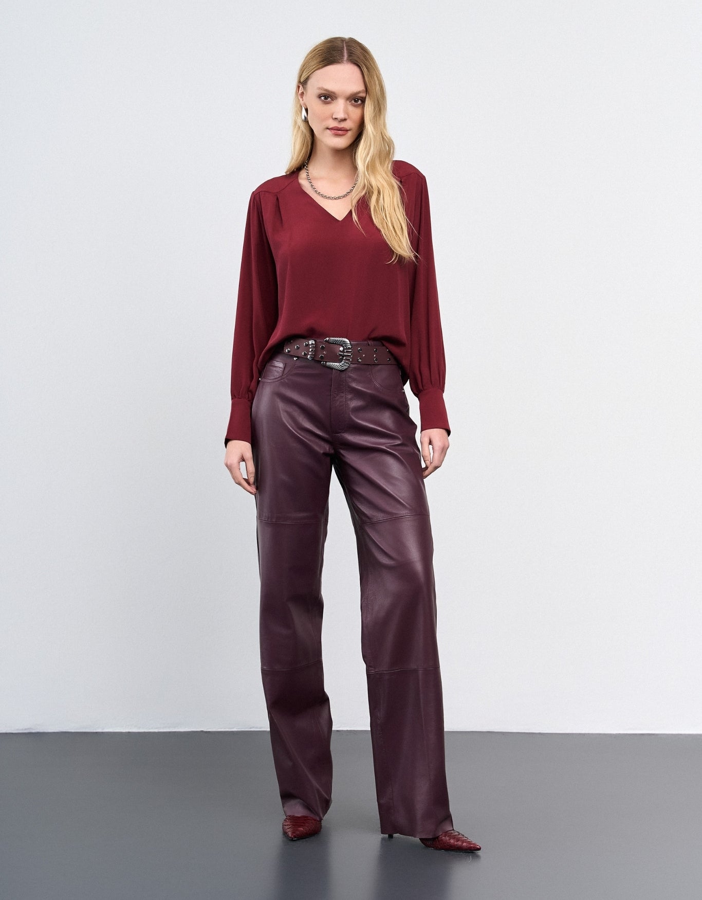 BLUSA ALÍCIA MADRE REINA SEDA PINOT