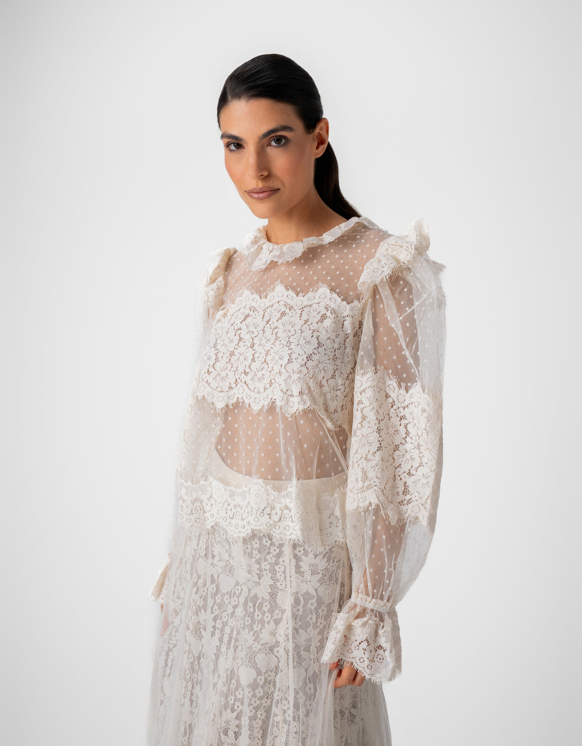 BLUSA AYLA MADRE REINA CRU