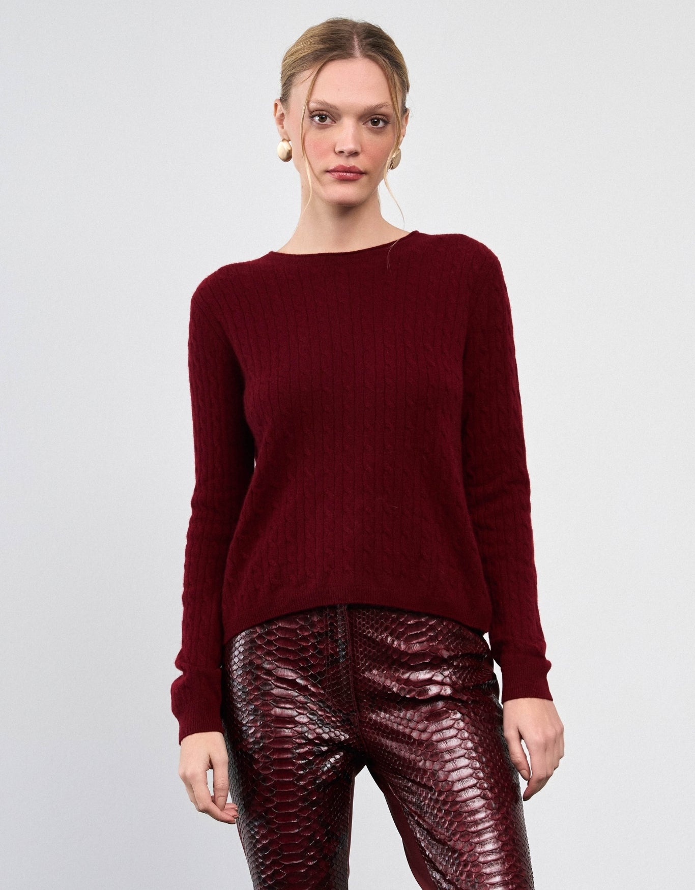 BLUSA CLARISSE MADRE REINA CASHMERE PINOT