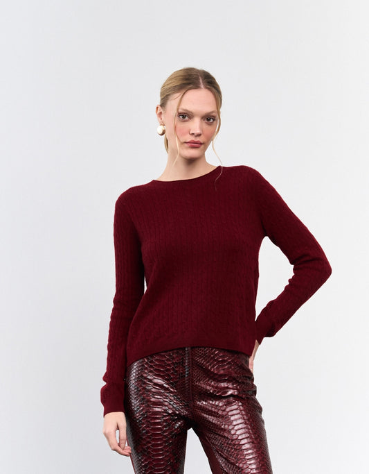 BLUSA CLARISSE MADRE REINA CASHMERE PINOT