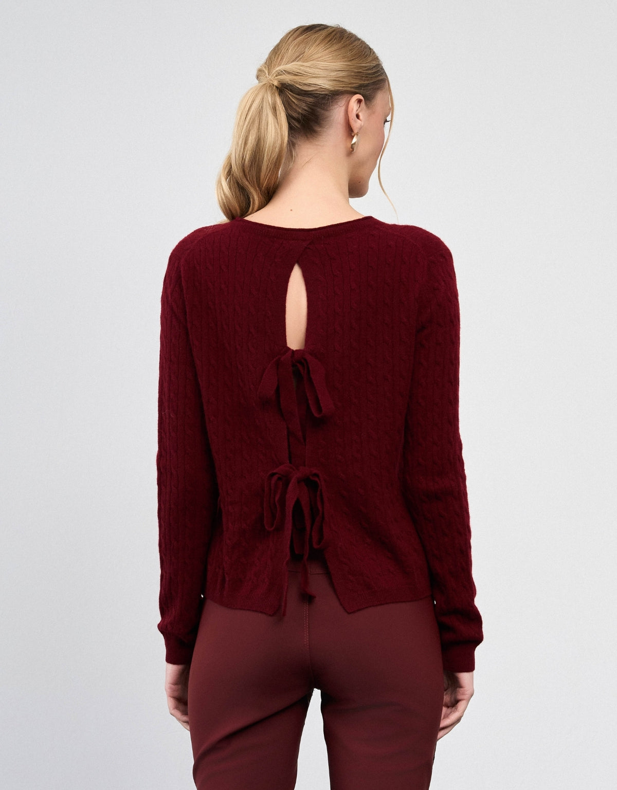 BLUSA CLARISSE MADRE REINA CASHMERE PINOT