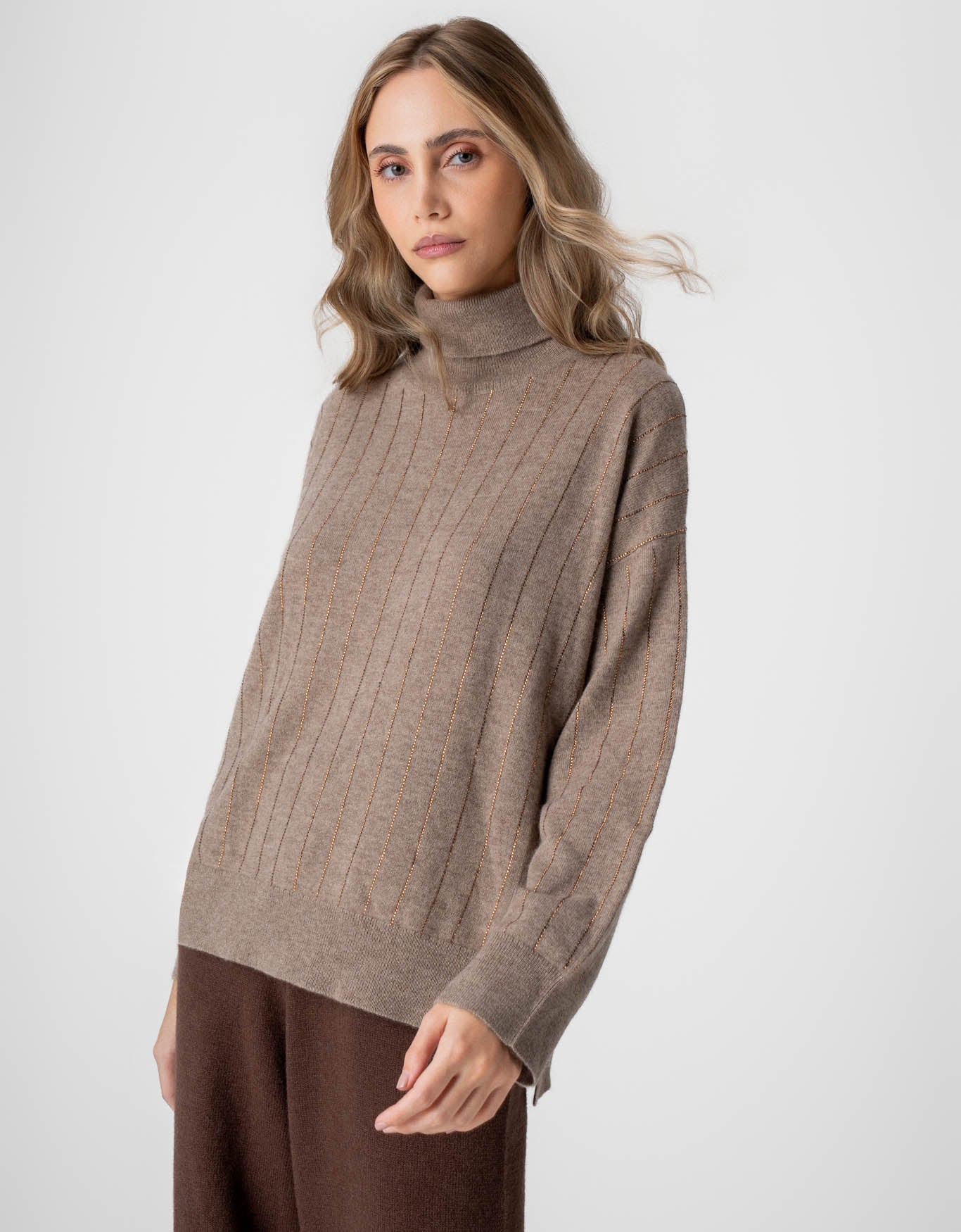 BLUSA ELIS TRICOT MADRE REINA CASHMERE FENDI