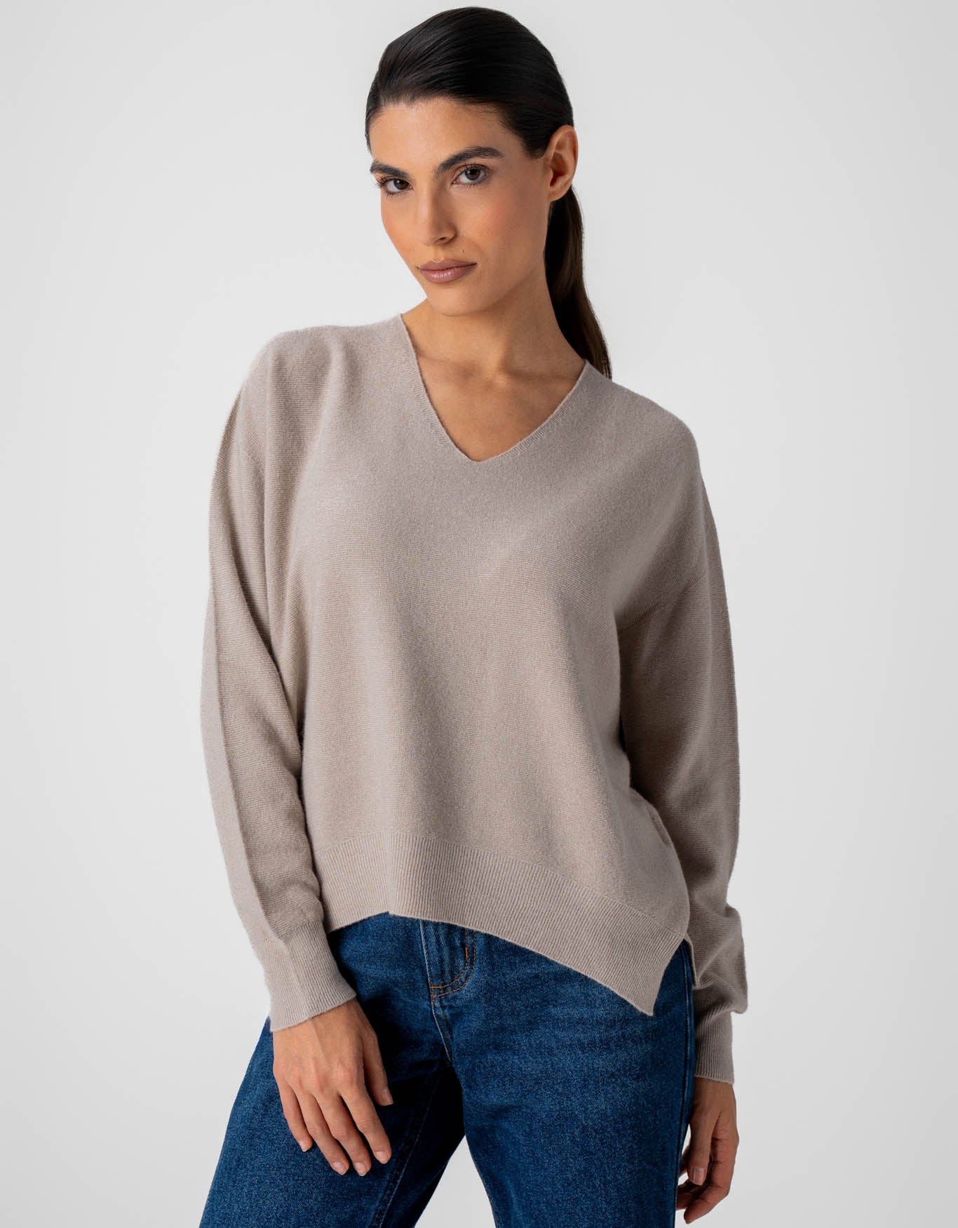 BLUSA LAURA MADRE REINA CINZA