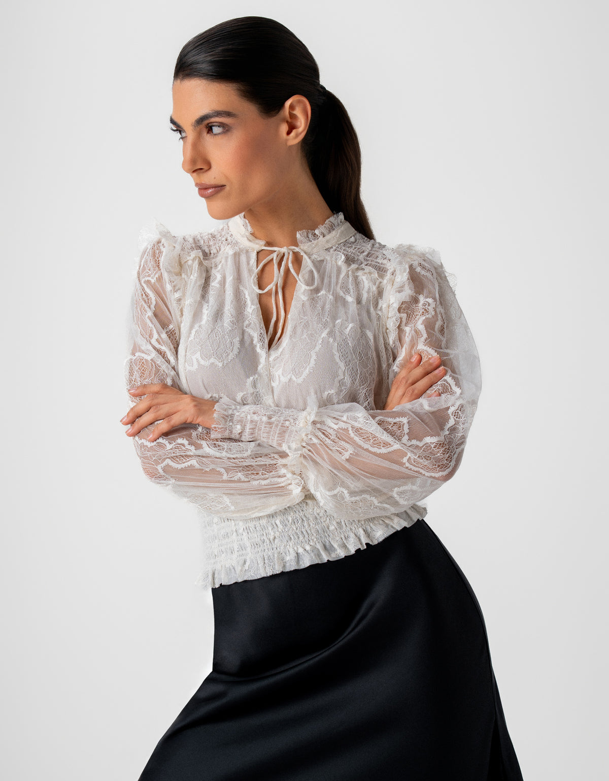 BLUSA MAITE MADRE REINA CRU