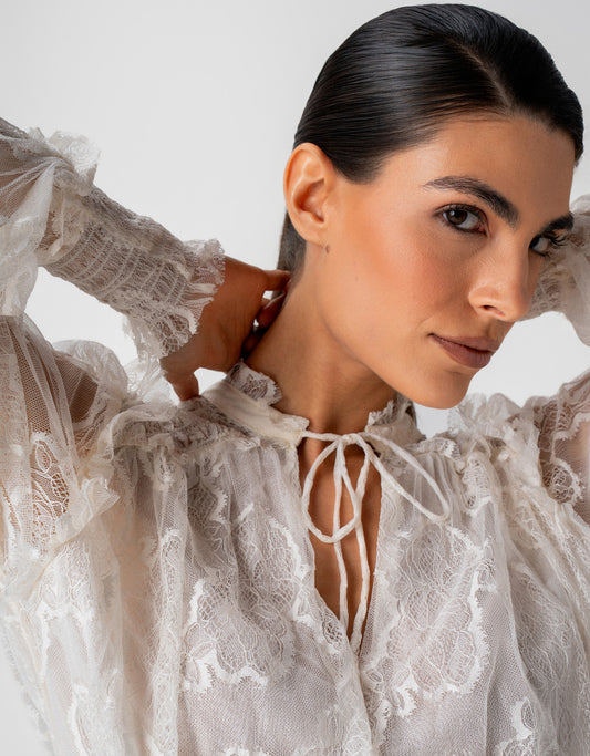 BLUSA MAITE MADRE REINA CRU