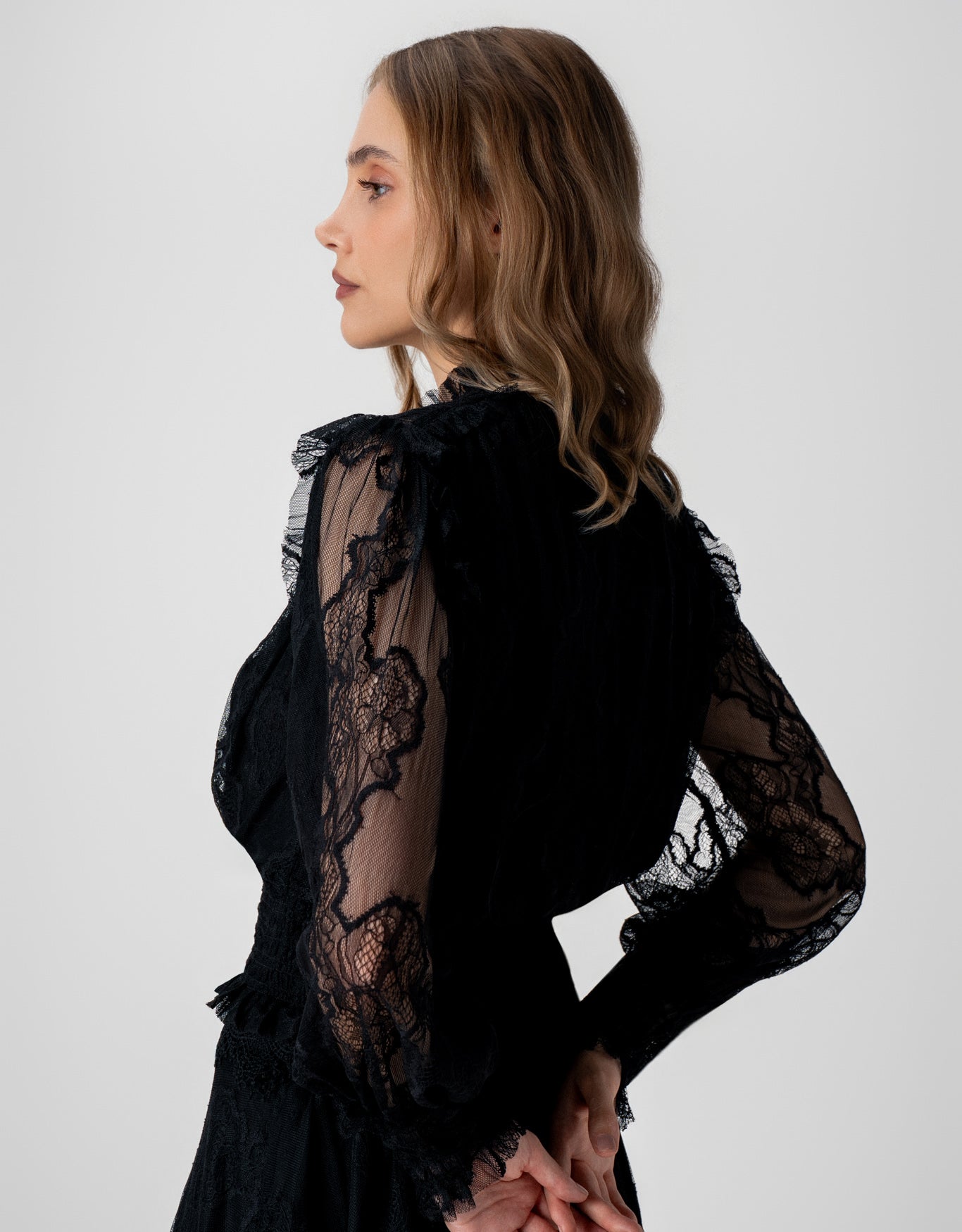 BLUSA MAITE MADRE REINA PRETO