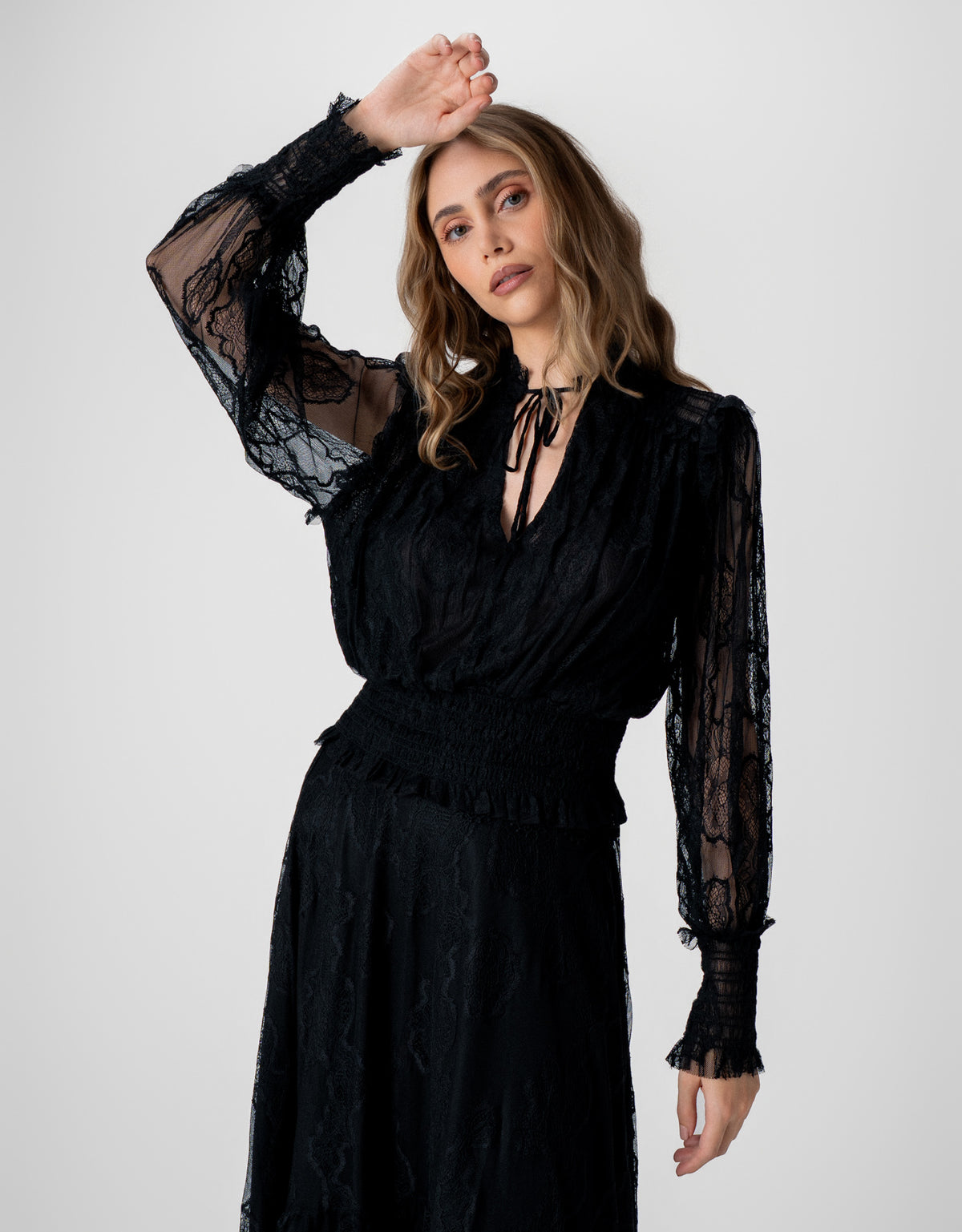 BLUSA MAITE MADRE REINA PRETO