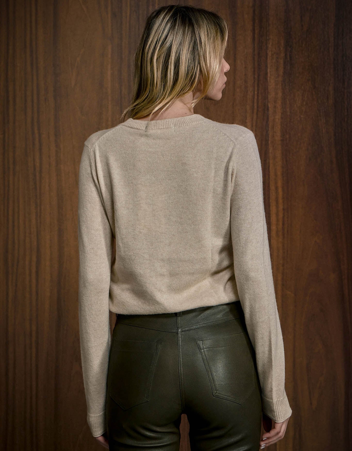 BLUSA MARIAH MADRE REINA CASHMERE ARGILA