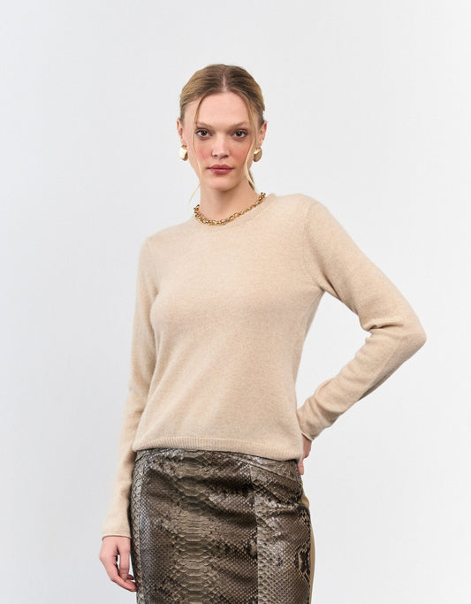 BLUSA MARIAH MADRE REINA CASHMERE DESERT