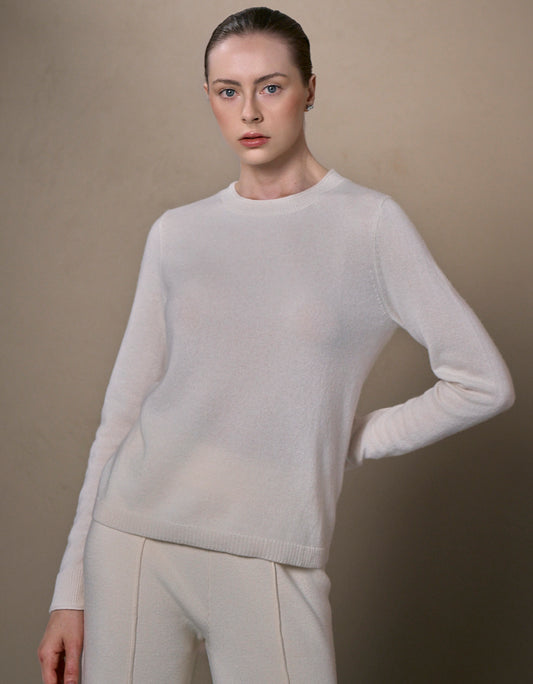 BLUSA MARIAH MADRE REINA CASHMERE OFF WHITE