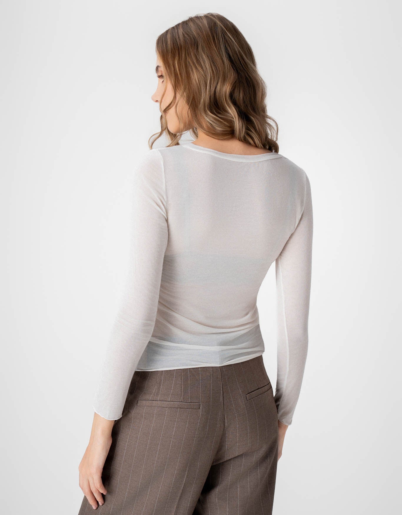 BLUSA NAT MADRE REINA MODAL CASHMERE OFF WHITE