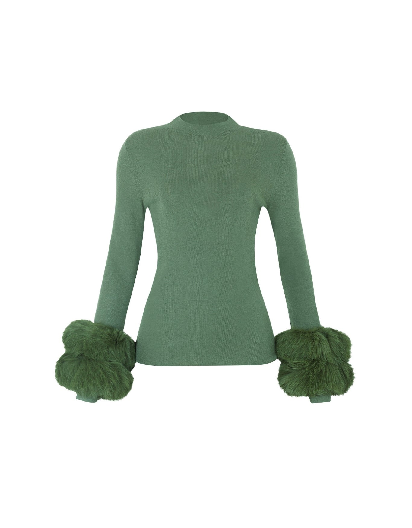 BLUSA PUNHOS MADRE REINA TRICOT GREIGE
