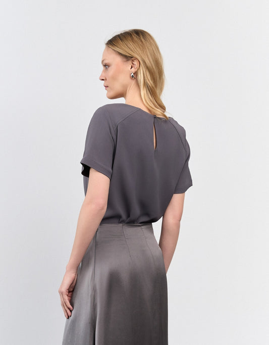 BLUSA RENATA MADRE REINA DARK GRAY