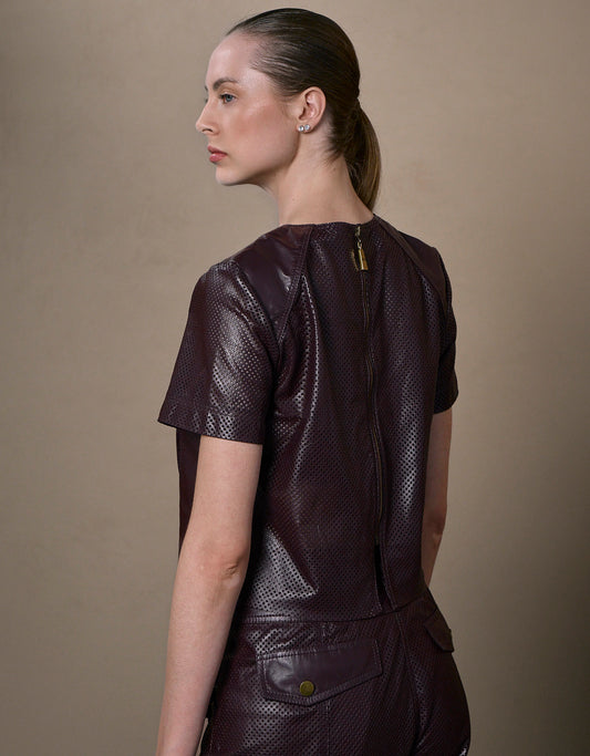 BLUSA VIRGINIA MADRE REINA COURO BERINGELA