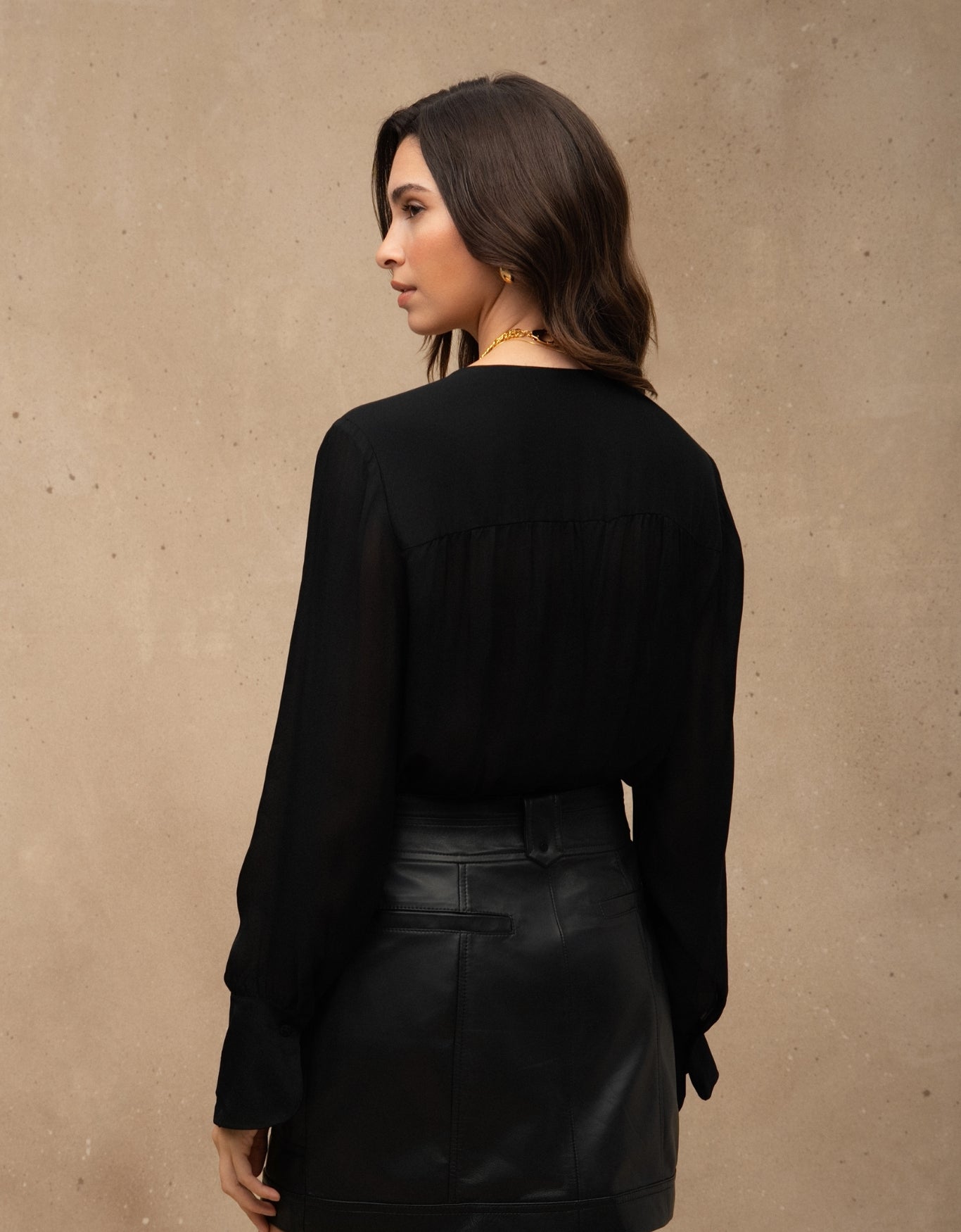 BODY SIENA MADRE REINA LISO PRETO