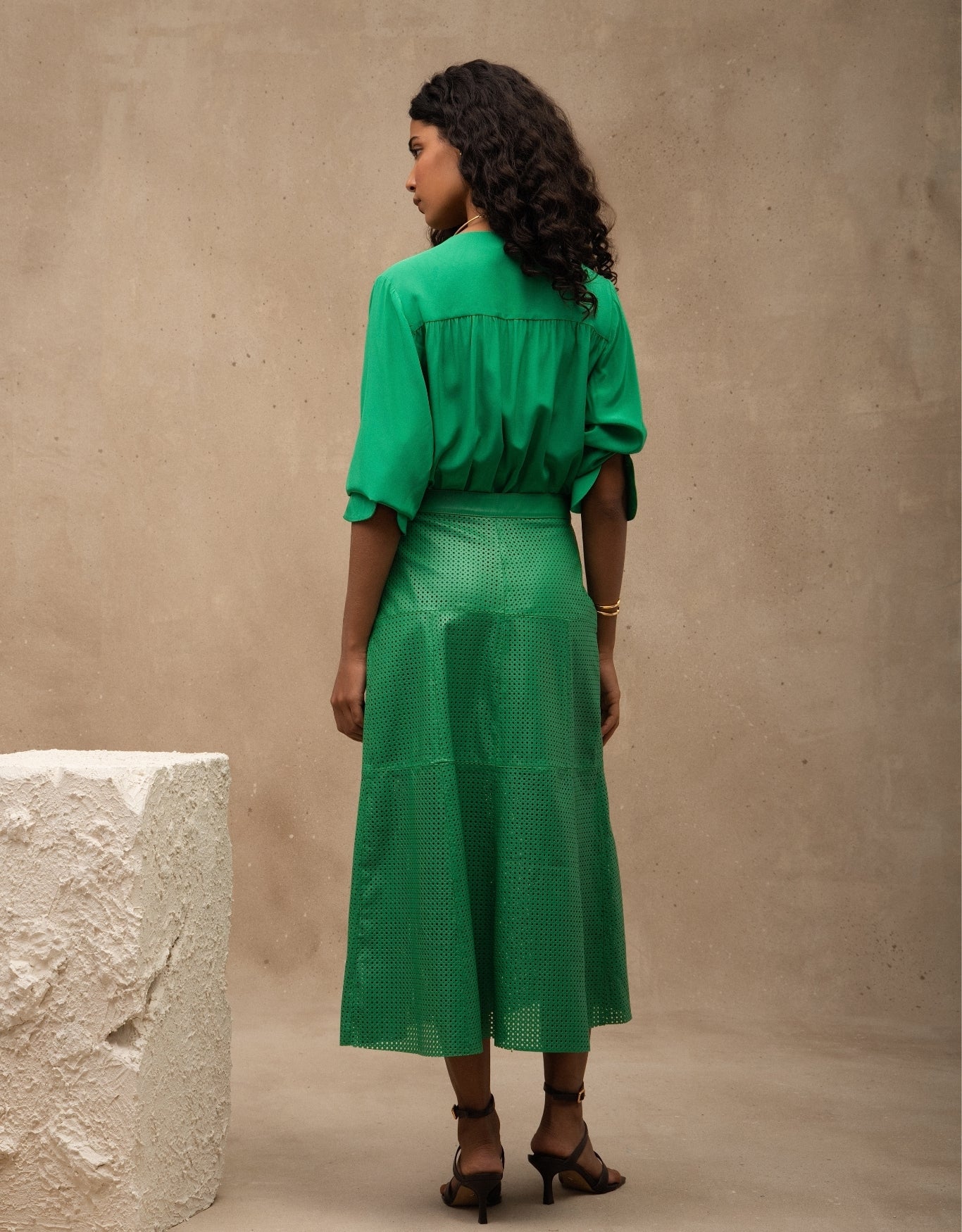 BODY SIENA MADRE REINA SILK VERDE ESMERALDA