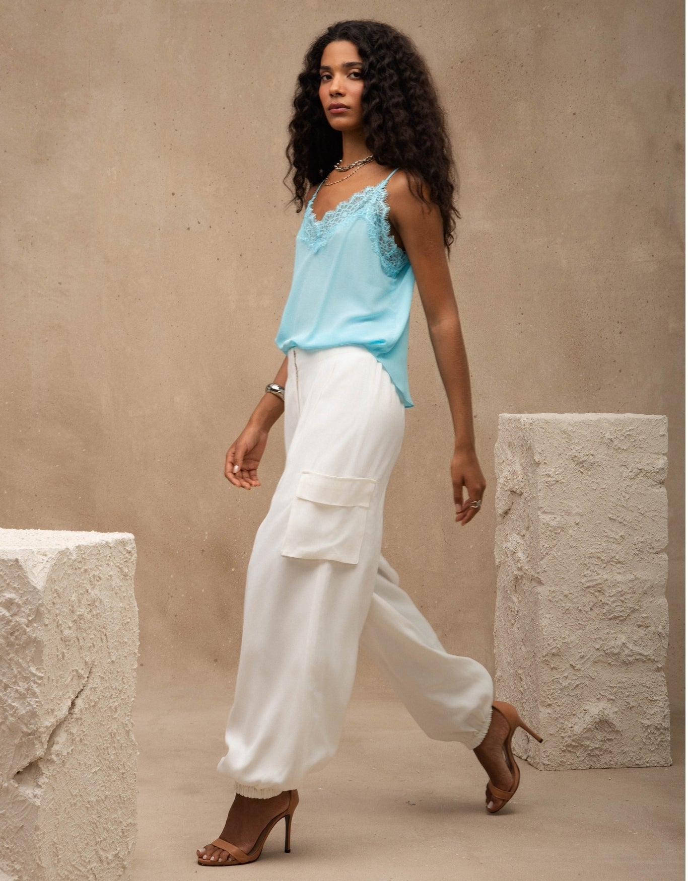 CALÇA ELIZA MADRE REINA ALFAIATARIA OFF WHITE