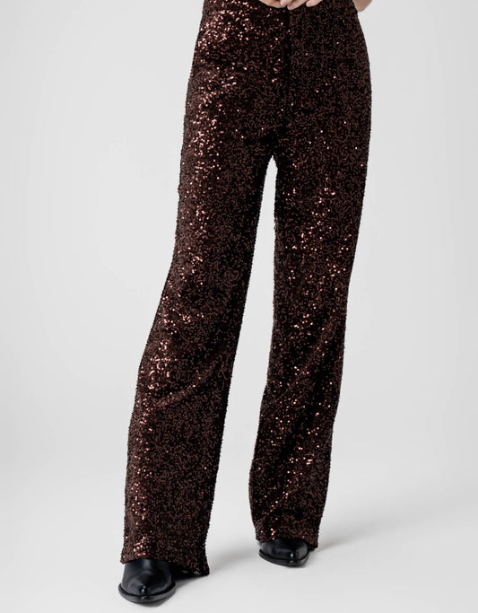 CALÇA GISELLE MADRE REINA CAFÉ