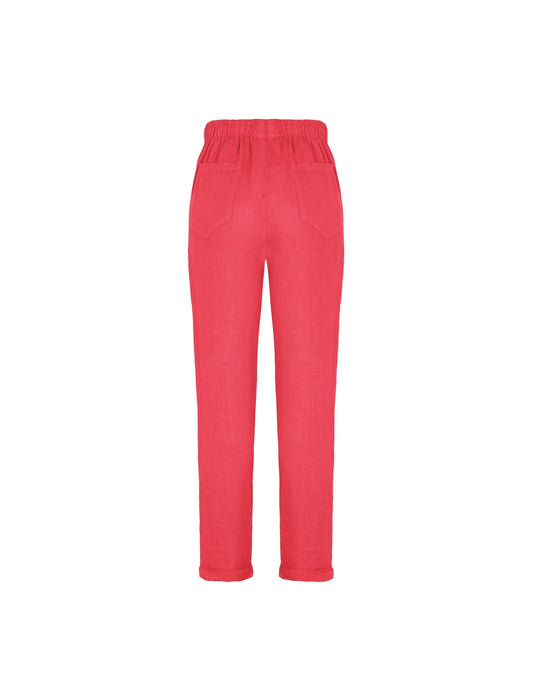 CALÇA MADRE REINA LINHO WATERMELON