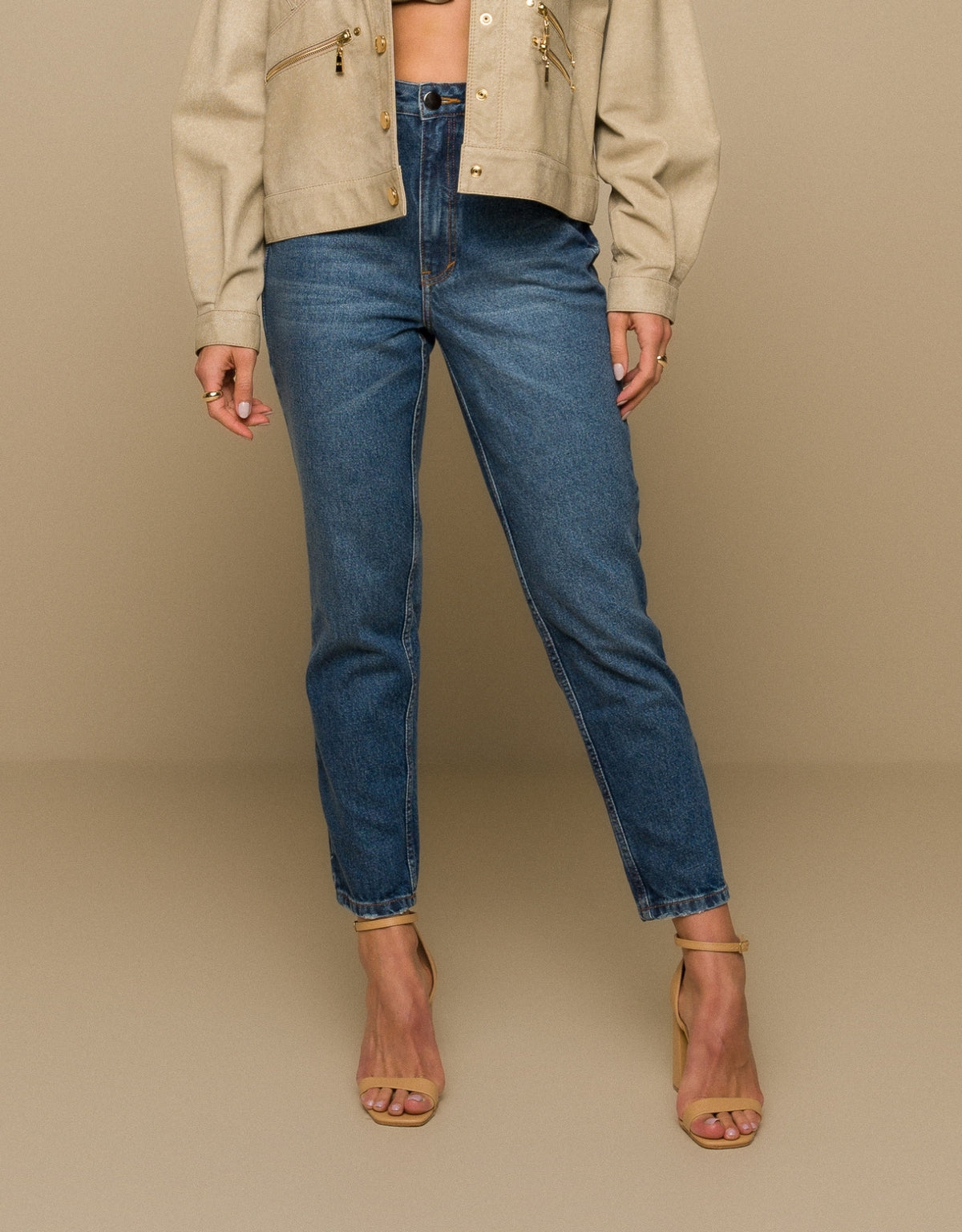 CALCA MOM MARINA MADRE REINA JEANS