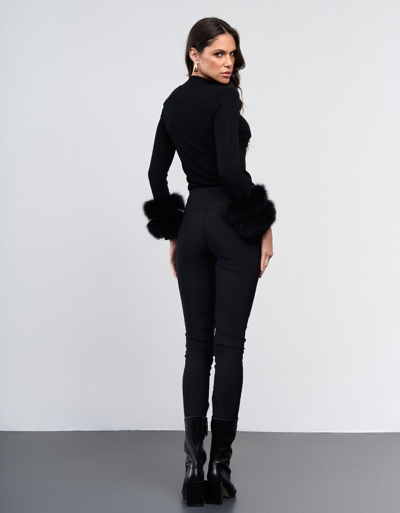 CALÇA PYTHON COM MALHA MADRE REINA PYTHON PRETO