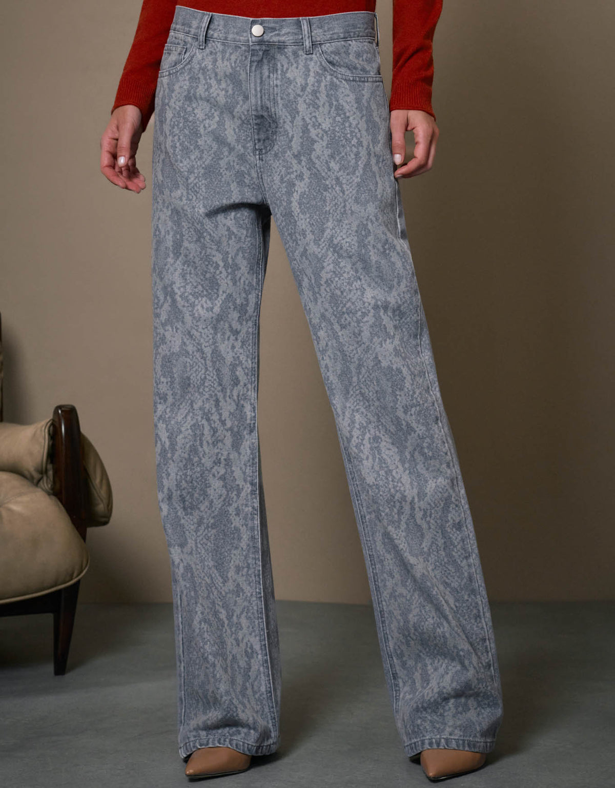 CALÇA SNAKE MADRE REINA JEANS