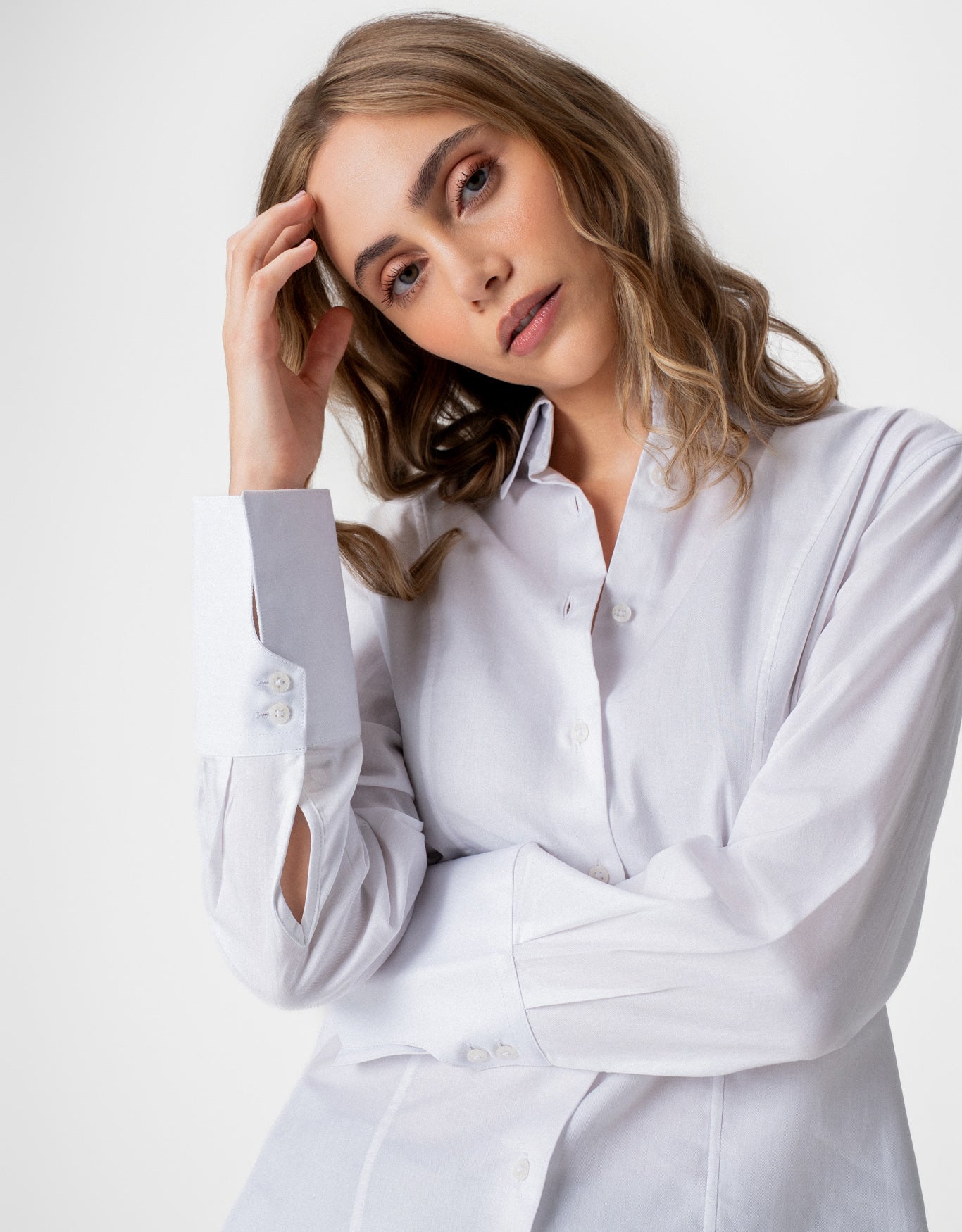 CAMISA ANNA MADRE REINA ALFAIATARIA BRANCO