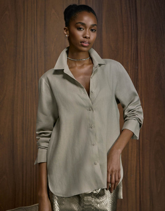 CAMISA ANNA MADRE REINA LINHO FENDI