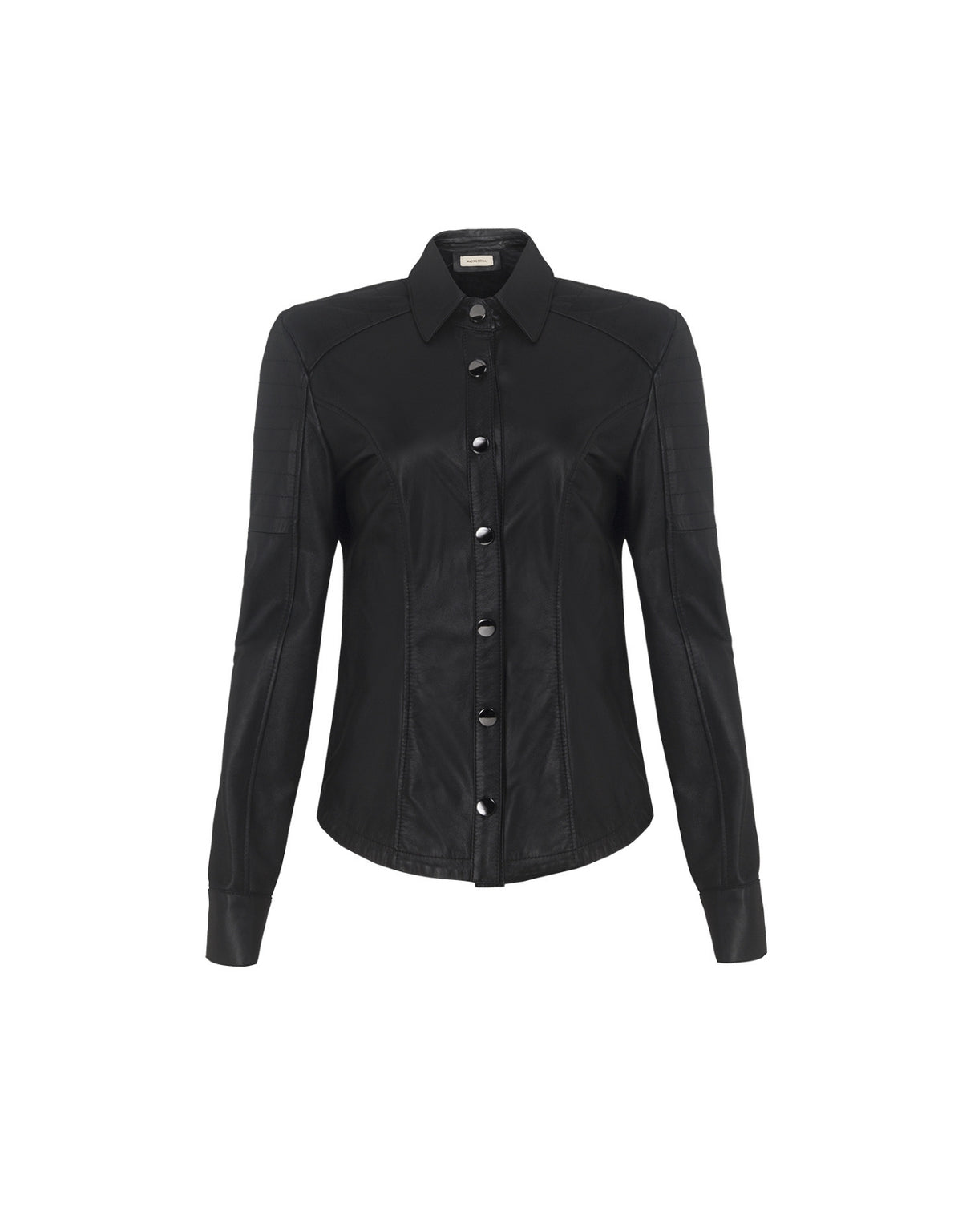 CAMISA AURORA MADRE REINA COURO PRETO