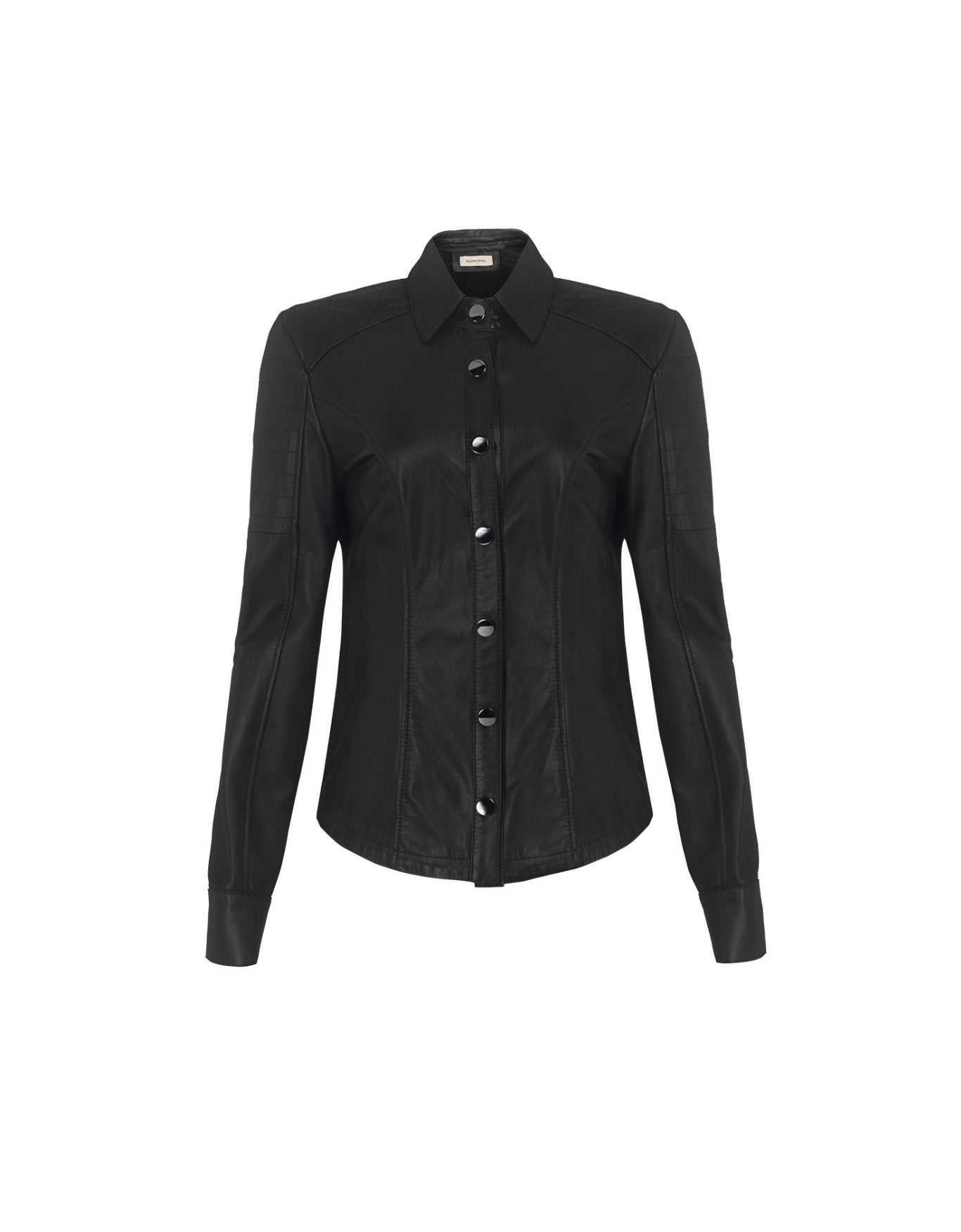 CAMISA AURORA MADRE REINA COURO PRETO