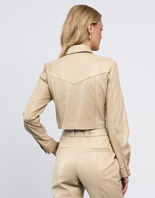 CAMISA ELISA MADRE REINA COURO DESERT