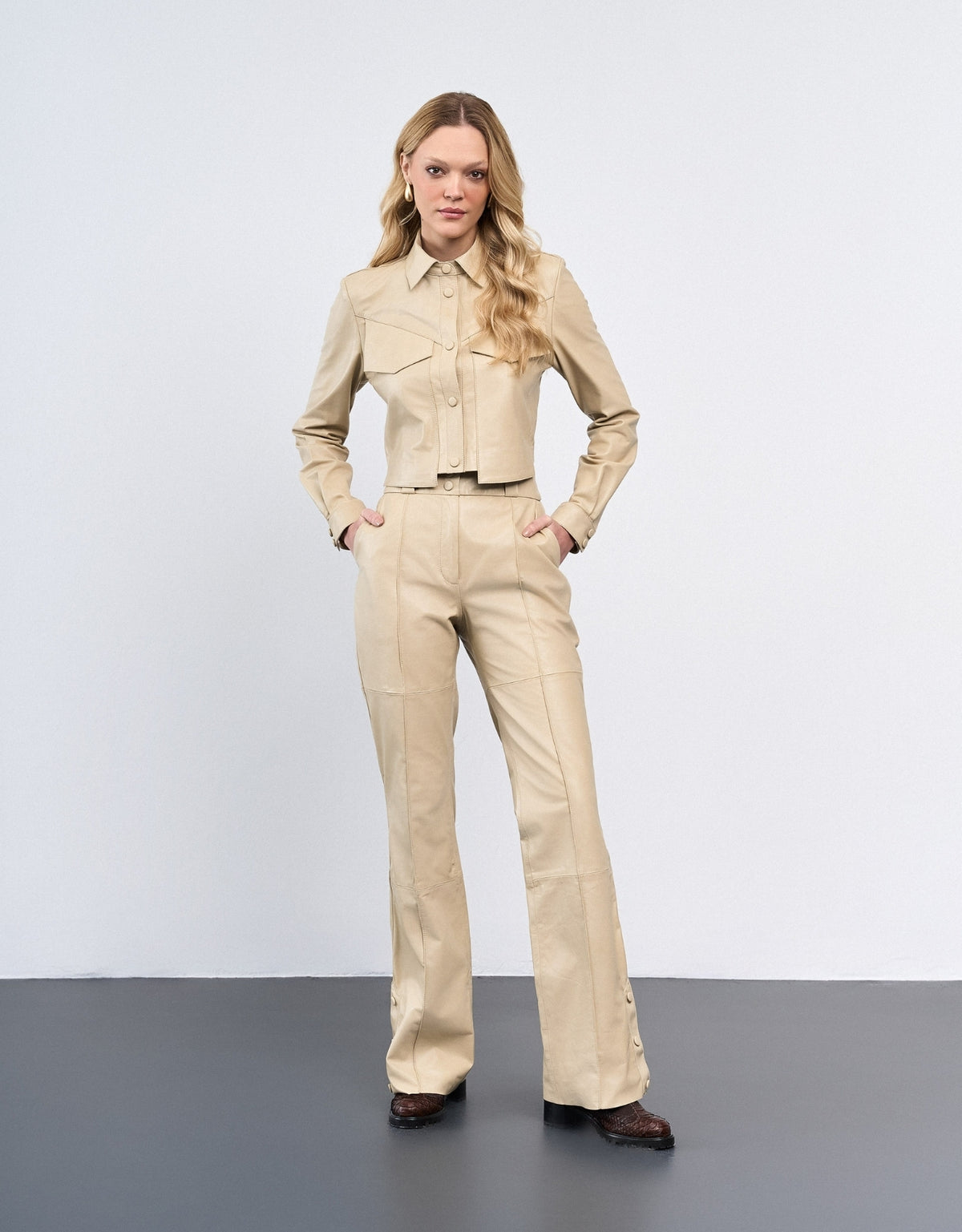 CAMISA ELISA MADRE REINA COURO DESERT