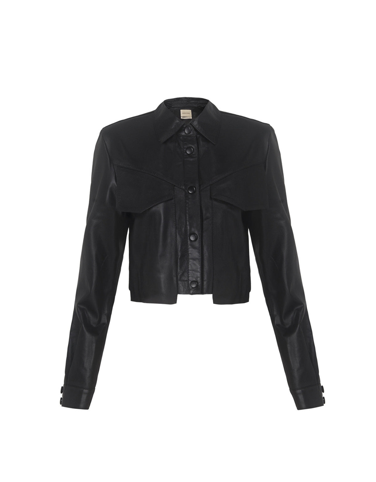 CAMISA ELISA MADRE REINA COURO PRETO