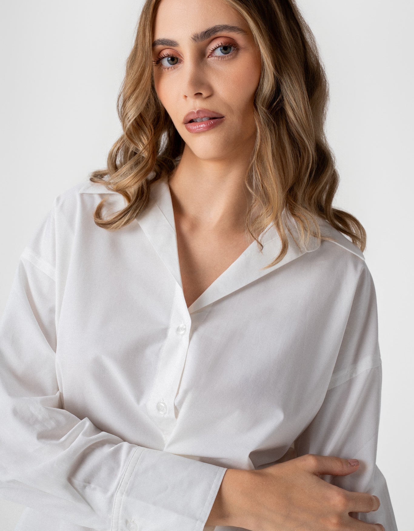 CAMISA FABIA MADRE REINA BRANCO