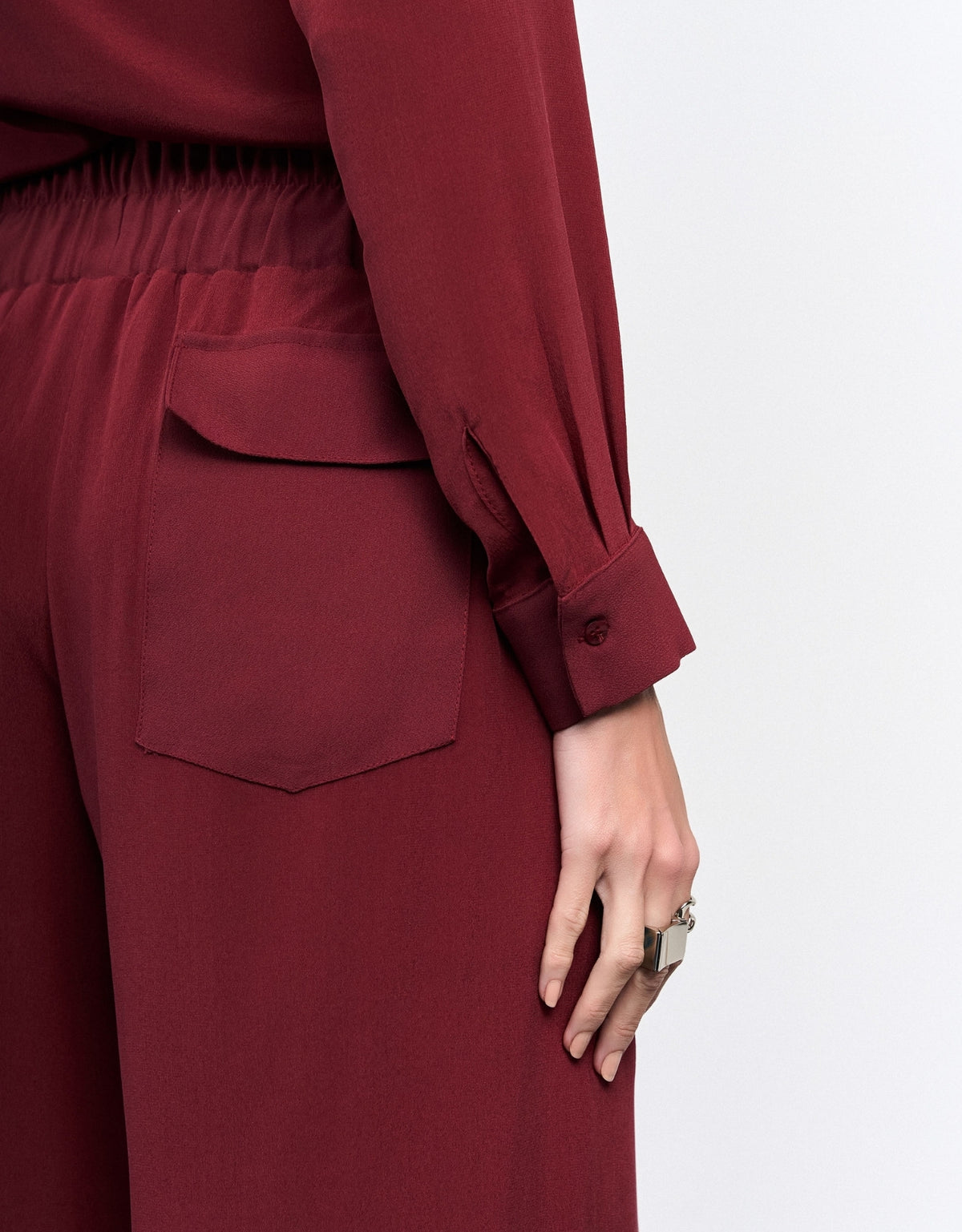 CAMISA LAÍS MADRE REINA SEDA PINOT