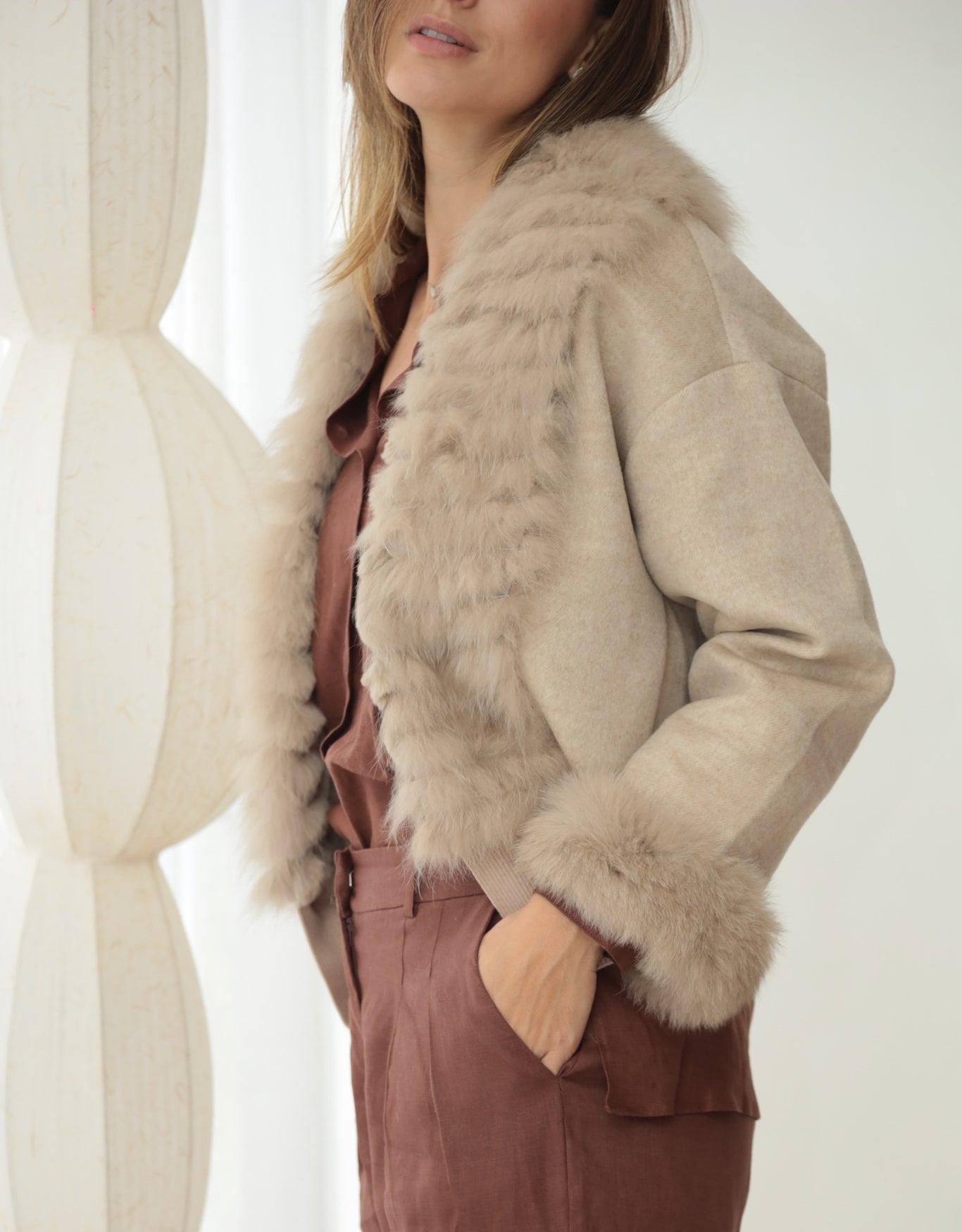 CASACO AMELIE MADRE REINA LÃ DESERT