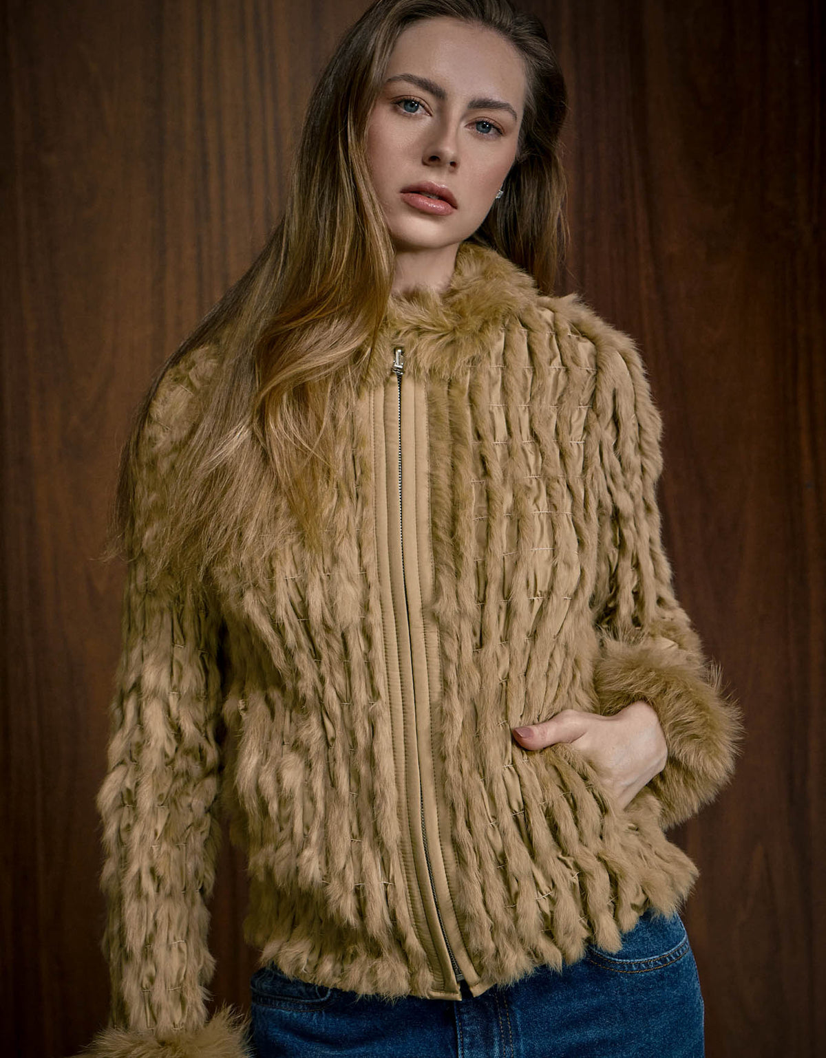 CASACO BIA MADRE REINA PELE ARGILA