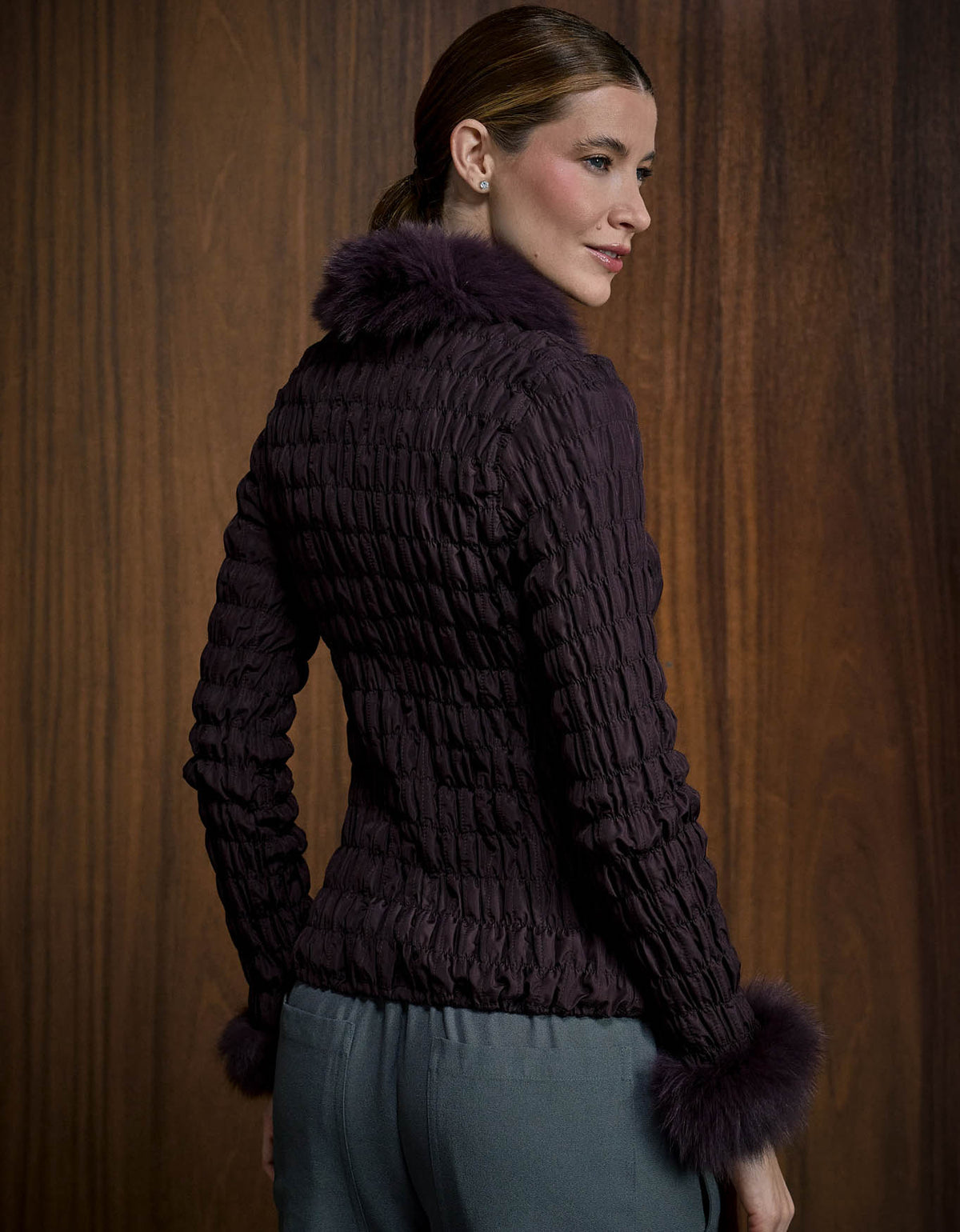 CASACO BIA MADRE REINA PELE BERINGELA