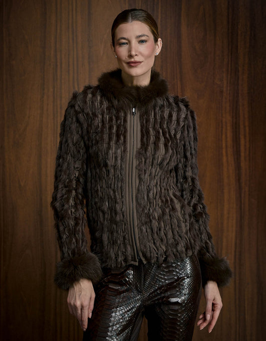 CASACO BIA MADRE REINA PELE MADEIRA