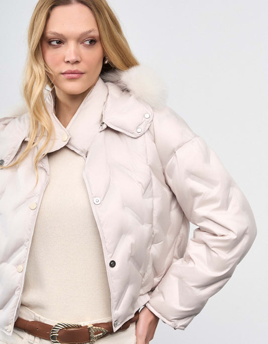 CASACO DUDA MADRE REINA NYLON DESERT