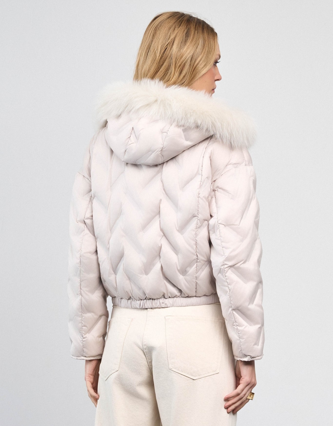 CASACO DUDA MADRE REINA NYLON DESERT