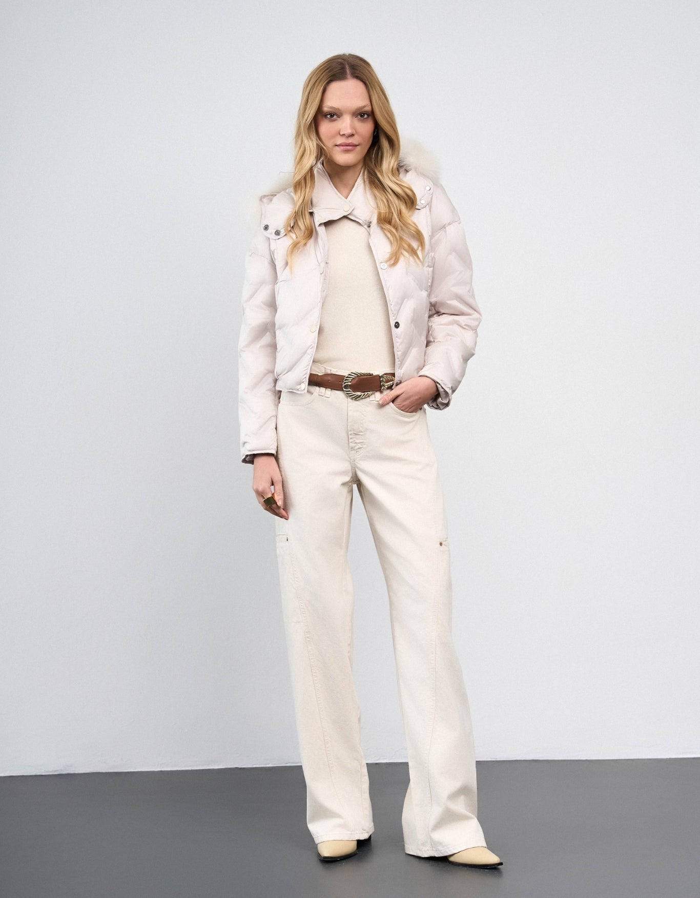 CASACO DUDA MADRE REINA NYLON DESERT