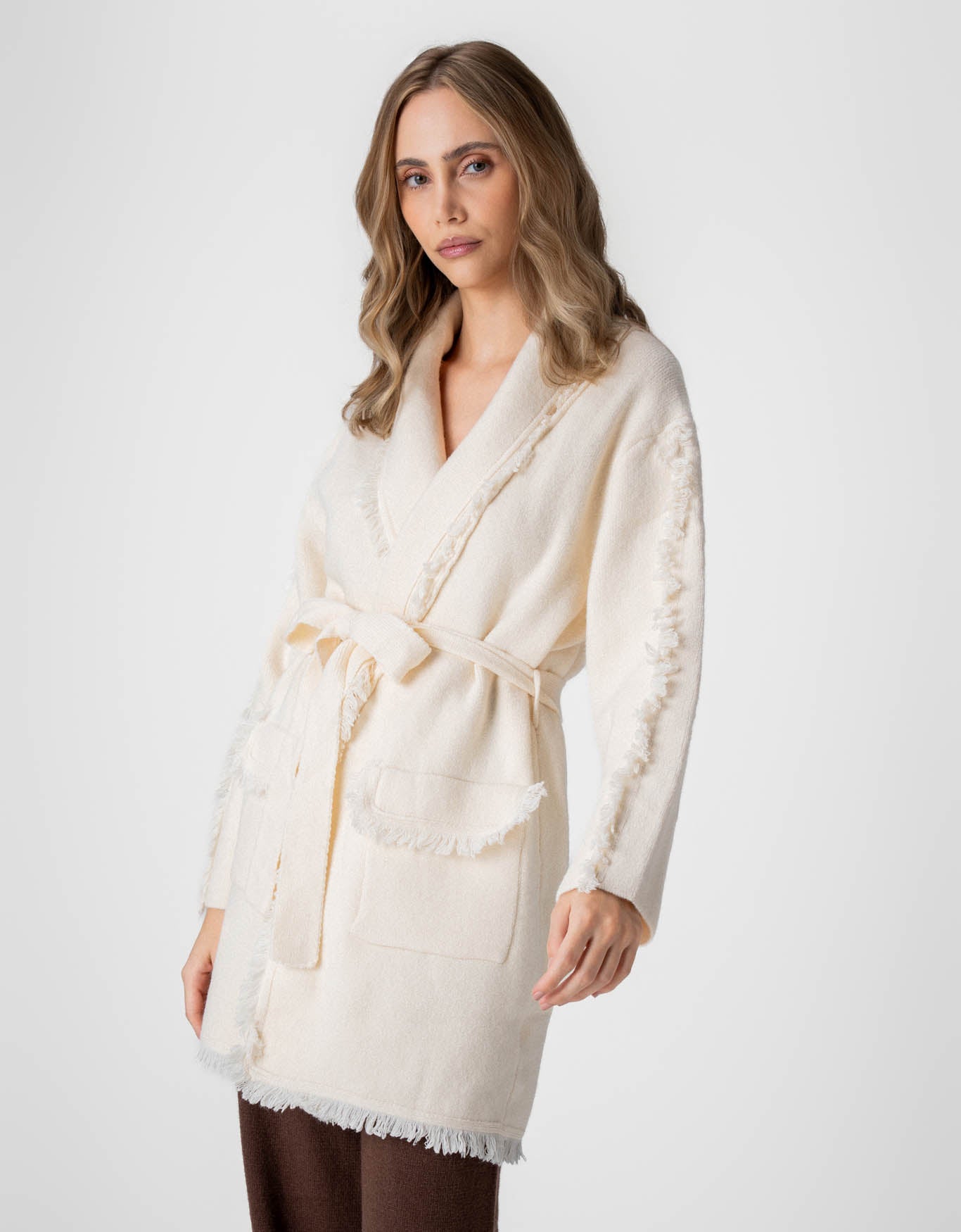 CASACO ELIS MADRE REINA OFF WHITE