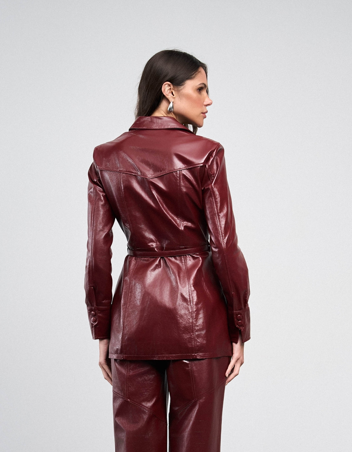 CASACO ISADORA MADRE REINA COURO PINOT