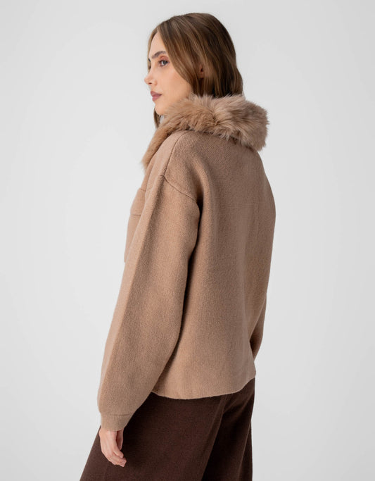 CASACO JOANA MADRE REINA CAMEL