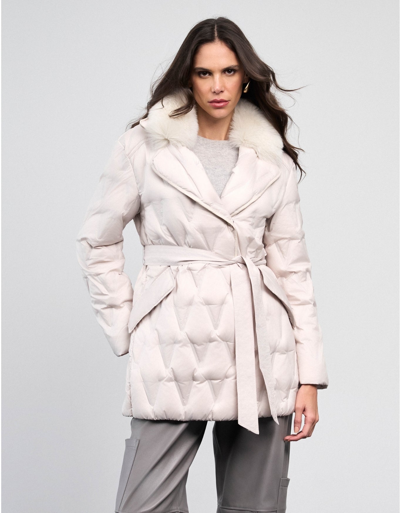 CASACO MARIA MADRE REINA NYLON DESERT