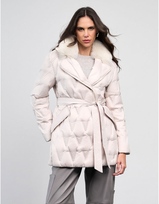 CASACO MARIA MADRE REINA NYLON DESERT